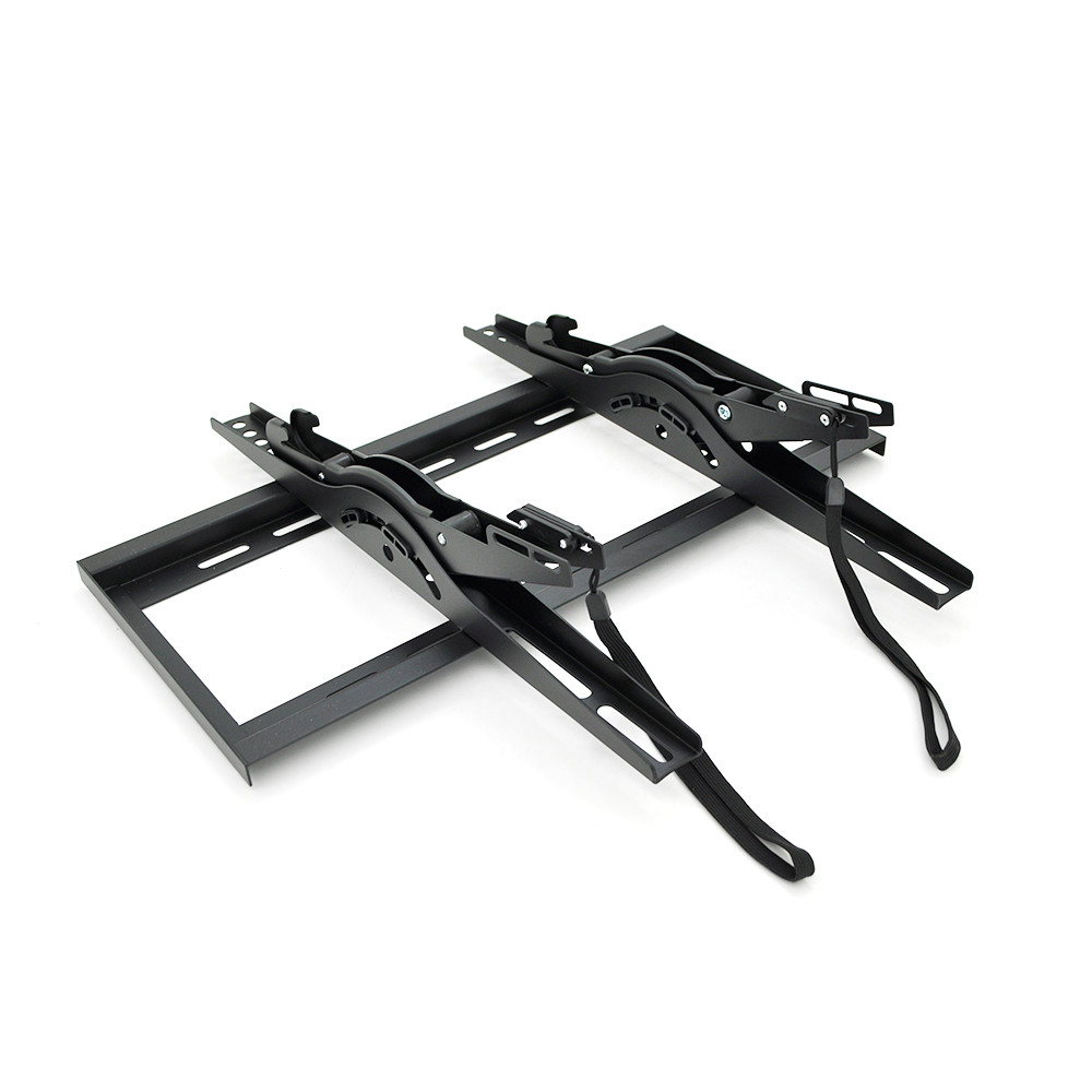Кронштейн для TV MERLION ML-BR3555A, SPCC, 26"-32"-55", до 35 кг, VESA 400х400mm, кут нахилу -5°;+15°, 65 mm