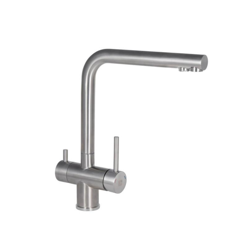 Змішувач для кухні Lidz Aria 020F1 (k35) LDARI020F1NKS43359 Nickel, фото 1