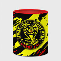 Чашка с принтом «Кобра Кай Kobra Kai» (цвет чашки на выбор)