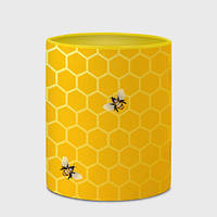 Чашка с принтом «Любишь мед» (цвет чашки на выбор)