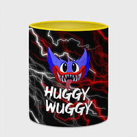 Чашка с принтом «[Huggy Wuggy] - Молния с грозой» (цвет чашки на выбор)