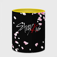 Чашка с принтом «Stray kids сакура k-POP» (цвет чашки на выбор)