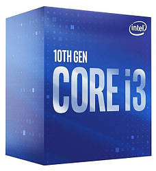 Процесор Intel s1200 Core i3-10100F  4C/8T, 3.6-4.3GHz, 65Вт  Box (код 117075)