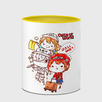 Чашка Лейкоцит, Тромбоцит і Ерітроцит Клітки за роботою! (цвет чашки на 330 мл