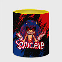 Чашка с принтом «Sonic Exe Супер игра!» (цвет чашки на выбор)