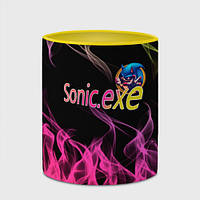 Чашка с принтом «Sonic Exe Супер бомба» (цвет чашки на выбор)