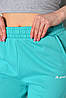 Спортивні штани жіночі бірюзового кольору 178355P, фото 4