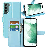 Чехол-книжка Litchie Wallet Samsung Galaxy S23 Plus Light Blue CP, код: 8130971