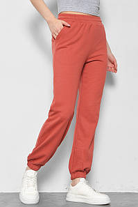 Спортивні штани жіночі червоного кольору 178359P