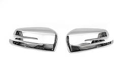 Накладки на дзеркала (2 шт, нерж.) для Mercedes GLA X156 2014-2019рр