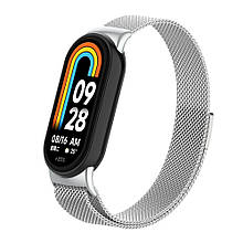 Ремешок ArmorStandart Milanese Magnetic для Xiaomi Mi Band 8 Silver (ARM69917)