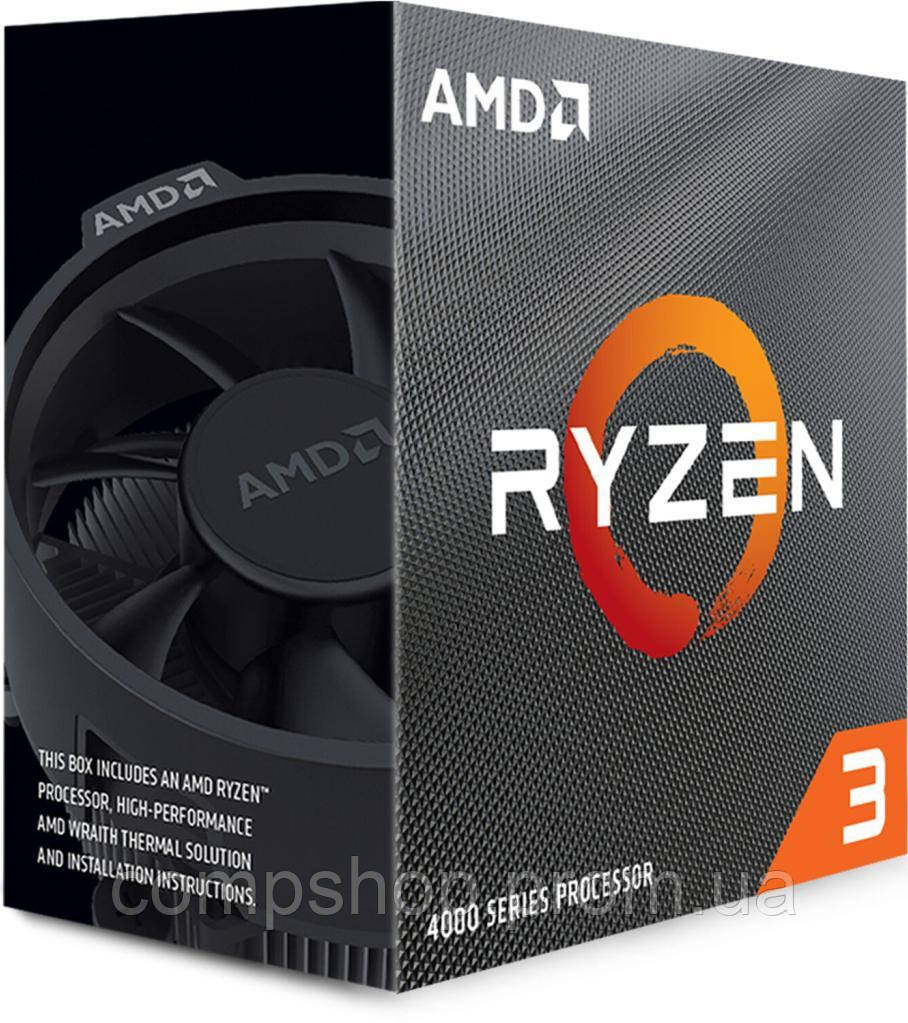 Процесор AMD sAM4 Ryzen 3 4300G 4C/8T, 3.8-4GHz, 65Вт (Radeon™ Graphics) Box (код 138723), фото 1