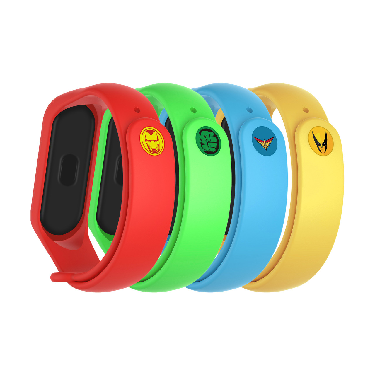 Ремешок комплект ArmorStandart TPU для Xiaomi Mi Band 7/6/5 Superhero Edition (ARM77059)