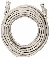 Патч-корд Kingda KD-PAUT31500GY RJ-45/Cat. 5e/24AWG/UTP 15м Сірий