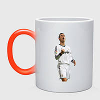 Чашка хамелеон Криштиану Роналду 330 мл