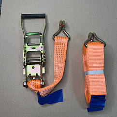 Стяжка вантажу, 5t. 50 mm.x8m.(0.5+4.5) пластик. ручка (DK-3921) ST-3921