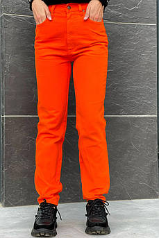Джинси жіночі помаранчеві р.30 143512M