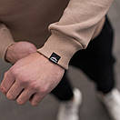 Теплий світшот Pobedov пісочного кольору з чорним гербом, фото 3