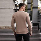 Світшот Pobedov пісочного кольору з принтом I'M UKRAINIAN, фото 4