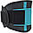 Пояс компресійний MadMax MFA-277 Slimming belt Black/turquoise M, фото 7