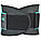 Пояс компресійний MadMax MFA-277 Slimming belt Black/turquoise M, фото 3