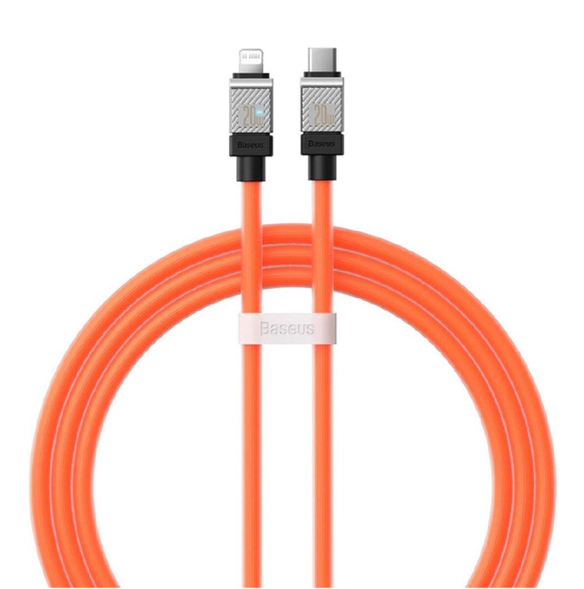 Кабель Baseus CoolPlay Series Fast Charging Cable Type-C to iP 20W 1m Orange