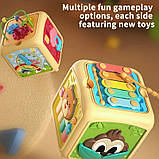 Розвиваюча іграшка Музичний куб від Obetty, фото 7