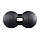 Набір масажних м'ячиків U-POWEX EPP Massage Ball (3 шт.) Black, фото 4