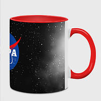 Чашка с принтом «Шура НАСА космос»