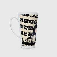 Чашка с принтом Латте «Мисаки Аюдзава из Президент студсовета»