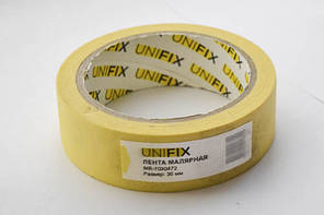Стрічка клейка малярська 20 мм*40м MR-7030472 UNIFIX