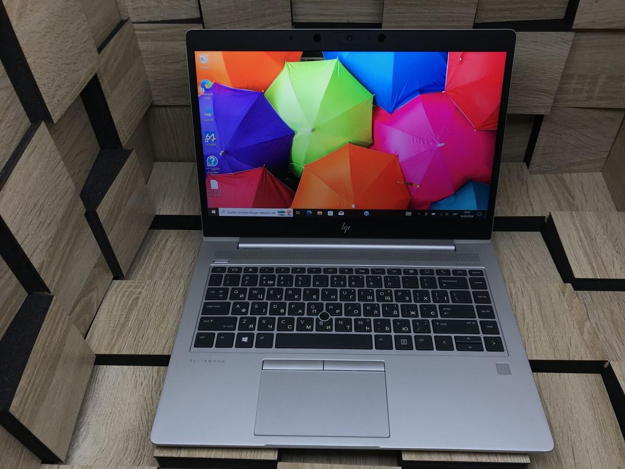 Б/в Ультрабук Б-клас HP EliteBook 840 G6 14" 1920x1080 Сенсорний| Core i7-8665U| 8 GB RAM| 256 GB SSD| UHD 620