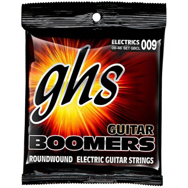 Струни для електрогітари GHS GBCL Boomers Custom Light Electric Guitar Strings 9 46 HR, код: 6556026