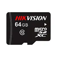 Карта пам'яті microSD HS-TF-P1/64G Hikvision