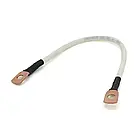 Кабель для з'єднання АКБ (перемичка) довжина 30cm, дріт мідний ПВ-3 10mm2 з клемами М8 (44-00209)