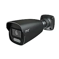 IP-відеокамера 4Mp TVT TD-9442S4-C(D/PE/AW3) Black f=2.8mm, ІЧ+LED-підсвічування, з мікрофоном (77-00373)
