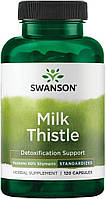 Расторопша Swanson Milk Thistle Features 80% Silymarin 120 Caps