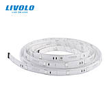 Розумна Wi-Fi світлодіодна LED-стрічка 2M 5050 RGB 5 вольтів Livolo (VL-XL001), фото 3