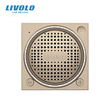 Механізм Bluetooth колонка 10 Вт Livolo золото (VL-FCF-2AP), фото 3