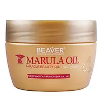 Маска для глубокого питания поврежденных волос с маслом марулы Beaver (Nourish Marula Oil Hair Mask) 250 мл