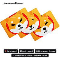 Оригинальный крипто-кошелек Tangem 1.0 x Shiba Inu Wallet набор из 3 карт (TG128X3-S)