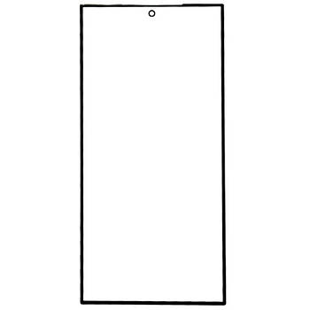 Скло корпусу Samsung S928 Galaxy S24 Ultra (2024) з OCA- плівкою, black (Original PRC)