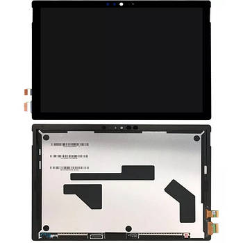 Дисплей до планшету Microsoft Surface Pro 7 WQ1 (1866) в зборі з сенсором black (оригінал переклей)