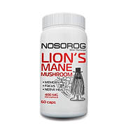 Комплекс для профилактики работы головного мозга Nosorog Nutrition Lion's Mane 60 Caps