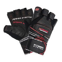 Перчатки для фитнеса Power System Ultimate Motivation PS-2810 Black Red Line XL PS_2810_XL_Black/Red d