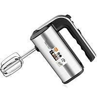 Ручний міксер Hand Mixer R-6699 650 Вт 5 швидкостей Silver