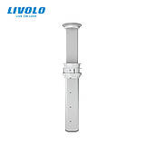 Розумна Wi-Fi висувна потрійна розетка з подвійним USB і бездротовою зарядкою Livolo (VL-SHS010), фото 4