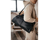 Спортивная сумка Puma для тренировок и фитнеса, Дорожная черная сумка с плечевым ремнем