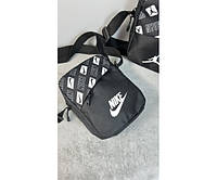 Барстека Nike, Мужская сумка через плечо, Текстильная барсетка на два отделения, Брендовая сумка