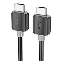 Видео-кабель HOCO US08 HDTV 2.0 male-to-male 4K HD data cable(L=2M) Black